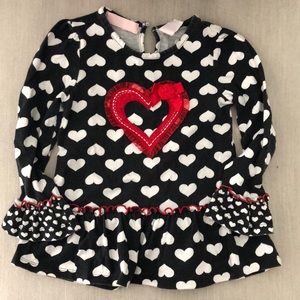 Valentine heart top
